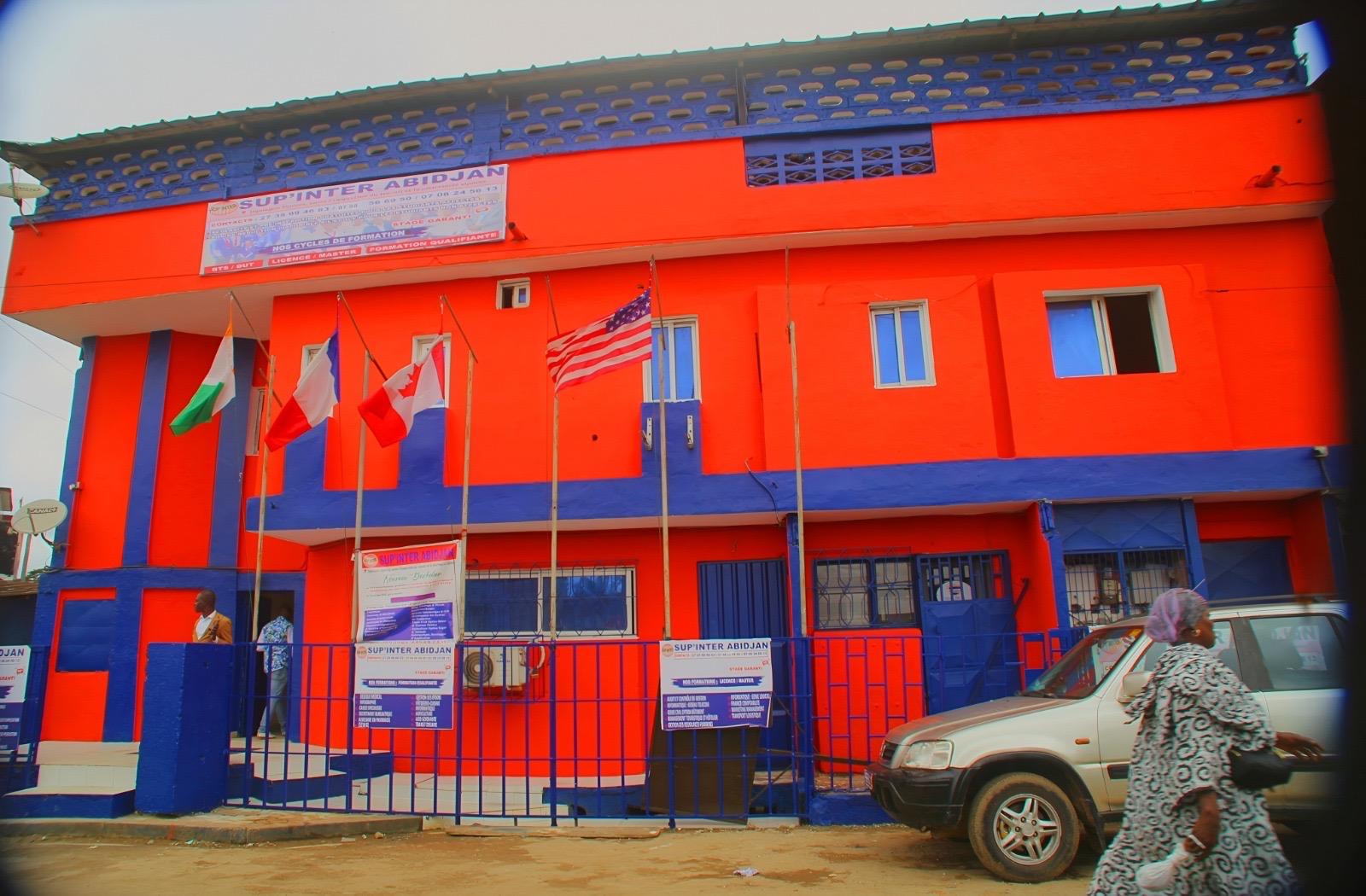 Campus principal de SUP'INTER à Yopougon